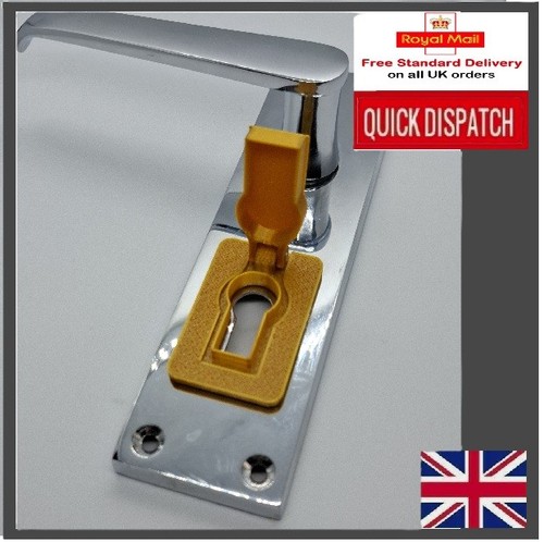 Gold traditional keyhole - gold,