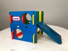 Little Tikes Dollhouse Vintage Doll House Playground Jingle Gym w/ Slide