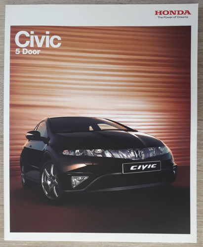 Honda civic range brochure - honda,