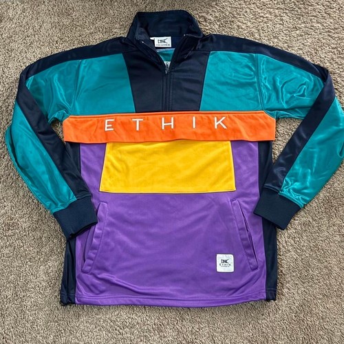 Ethik multicolor rasta jacket - multicolor,