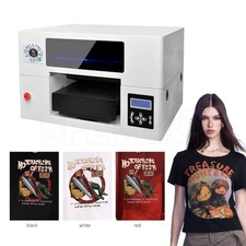 DTG Printer A3 for Tshirt Textile Clothes Printing Machine Garment Printers New