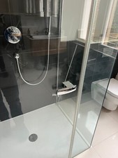 Showerlux shower hinge panel