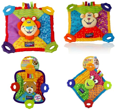 Nuby baby teether plush - nuby,