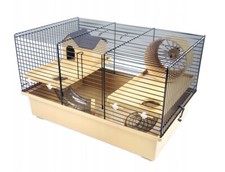Small Hamster Cage with House Water Bottle Wheel Rodents Mouse Small Animal Pet