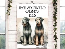 Irish Wolfhound Calendar