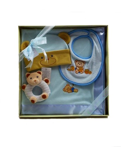 Bear blue baby boy - bear,