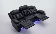 Zeus Leather Electric Recliner