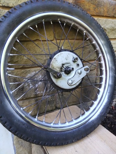 Bsa bantam b175 front - bsa, wheel
