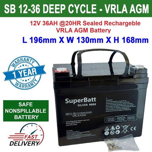 12v 36ah replace 33ah 34ah - 36ah,