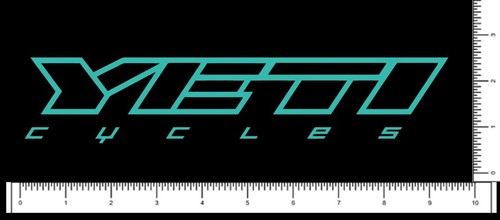 Yeti cycles die cut - yeti,