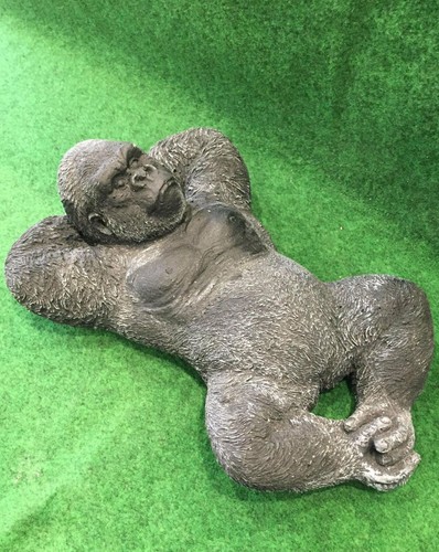 Concrete gorilla outdoor - concrete,