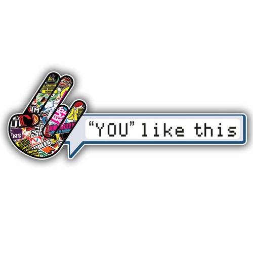 Shocker you like this - , sticker