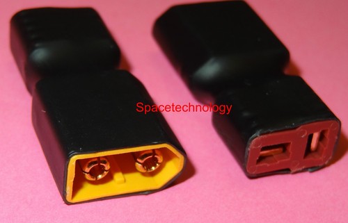 Xt60 deans style t connector - deans, t-connector