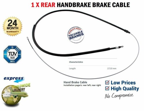 Handbrake cable for renault - for,