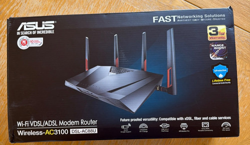 Asus dsl ac88u ac3100 fi - asus, wi-fi