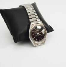 Vintage Mens Seiko Quartz stainless steel watch mov 7122-8030-p for Repair/Parts