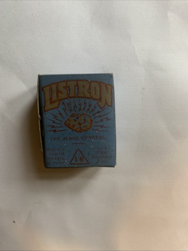 Radio crystal listeron - :,