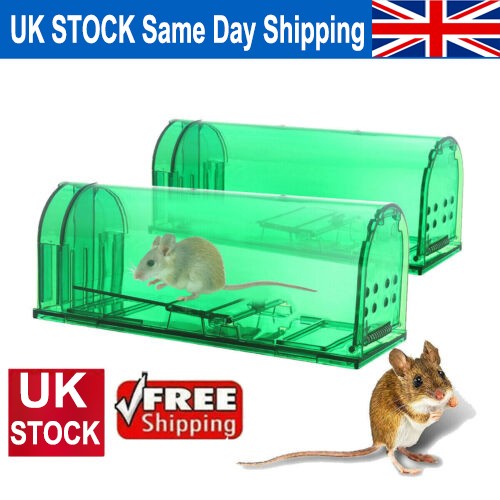 2pcs mouse trap humane live - trap,
