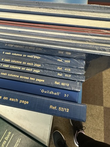 Accounts books various - accounts, choose