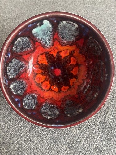 Poole pottery delphis bowl - pottery,