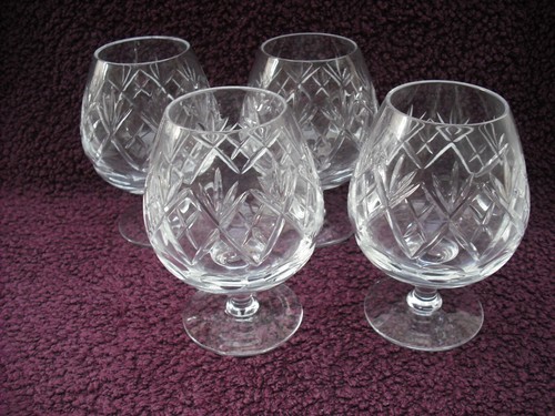 Four royal doulton - four, crystal