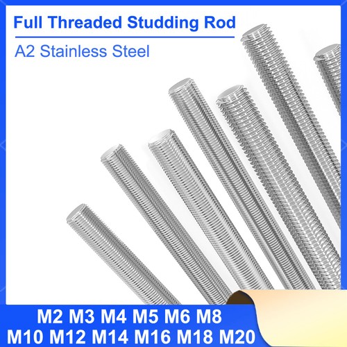 Threaded rod full - full, thread