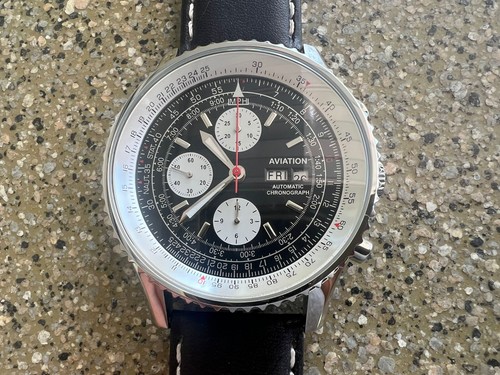 Aviation automatic chronograph - aviation,