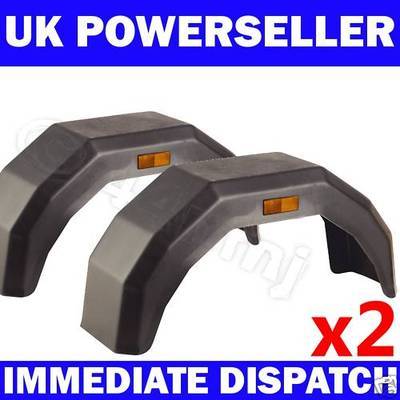 Plastic trailer mudguards - plastic,