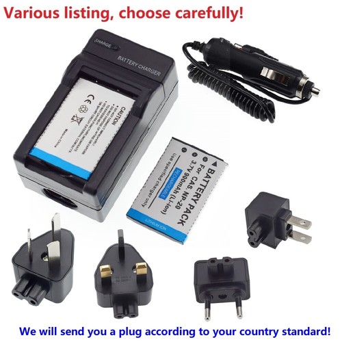 Battery charger for - np-20, or