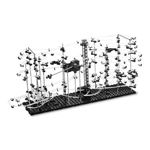 Perpetual marble run space - marble,