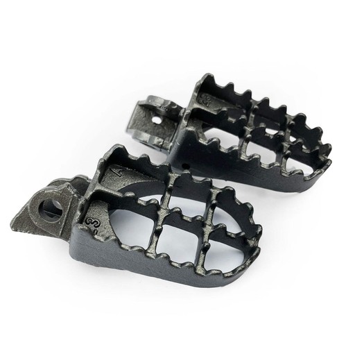 Fir foot pegs steel grey - fir,
