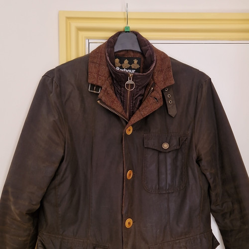 Barbour kempt mens jacket size - kempt,