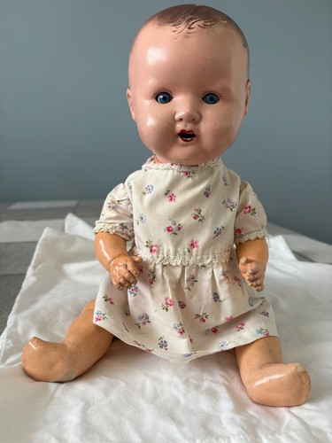 1940 vintage baby doll - baby, 38cm