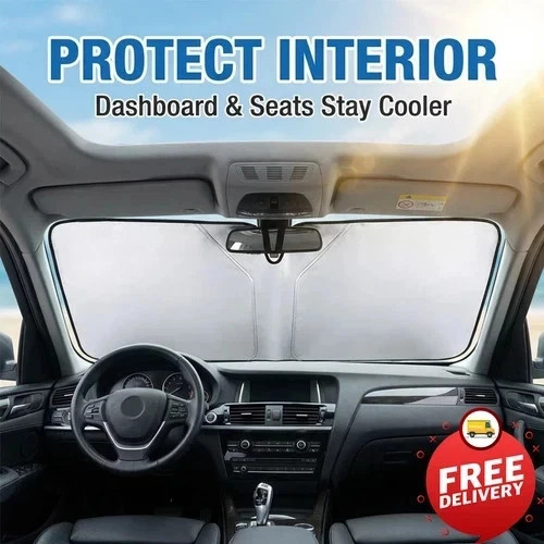 Car windshield sun shade - uk,