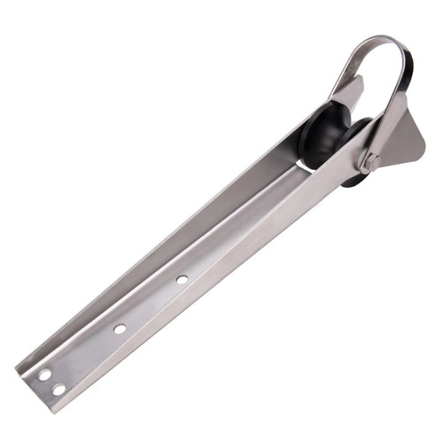 Boat bow anchor - boat, roller
