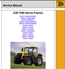 7230 JCB FASTRAC TRACTOR Service Repair Shop Manual PDF USB