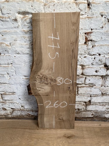 Waney edge live - edge, oak