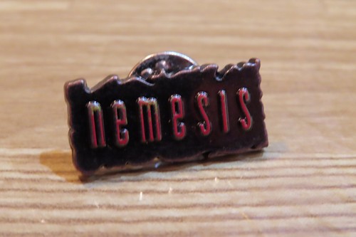 Alton towers nemesis pin - towers,