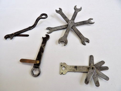 Antique ignition wrenchs delco - antique,