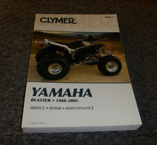 1996 1997 1998 1999 Clymer Yamaha Blaster Quad ATV Service Repair Manual M488-5