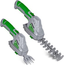 Gracious Gardens 2 in 1 Cordless Electric Hedge Trimmer