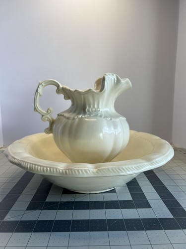 Vintage ivory ceramic - ivory,