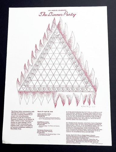Judy chicago the dinner - chicago,