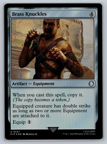 Mtg fallout foil - mtg,