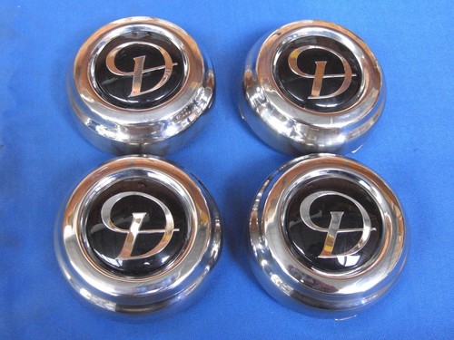 Daimler chrome hub caps - caps, set