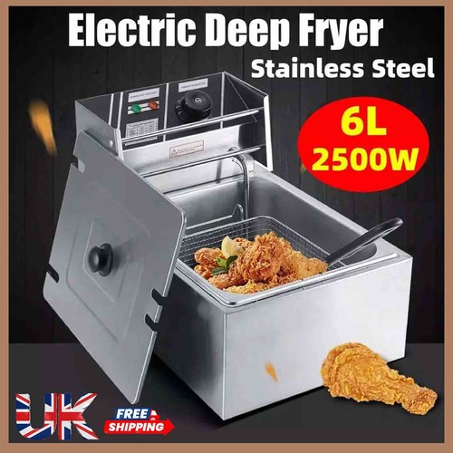 Commercial electric deep - 6l,