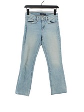 J Brand Women's Jeans W 25 in Blue Cotton with Other Straight