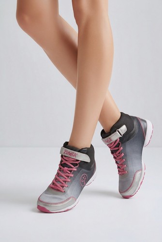 Zumba high top gray - gray, black