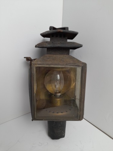 Antique carriage lamp - carriage,