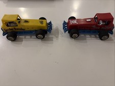 Scalextric Fender Bender Super Stox and Stick shifter Slot Cars